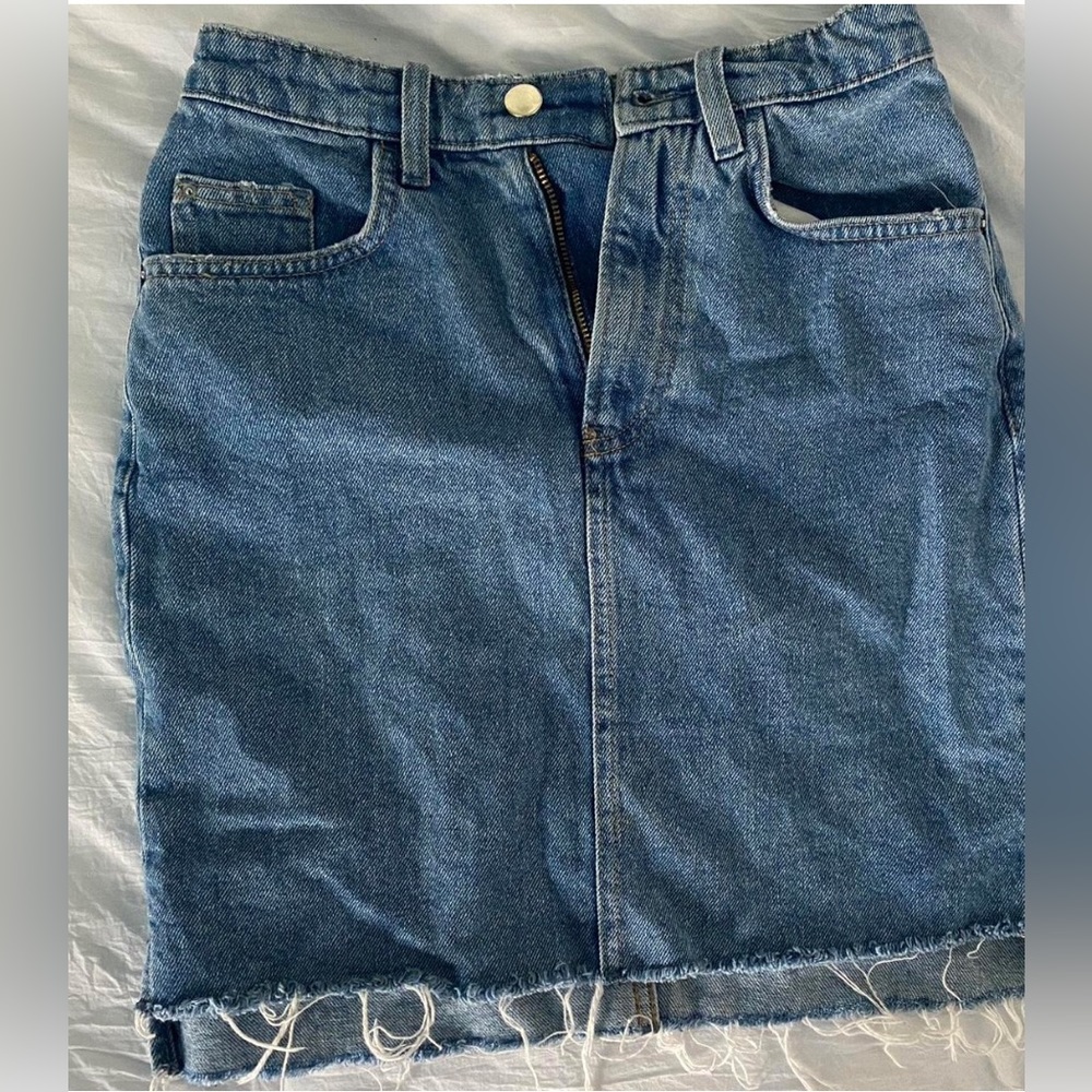 mini denim skirt💌
